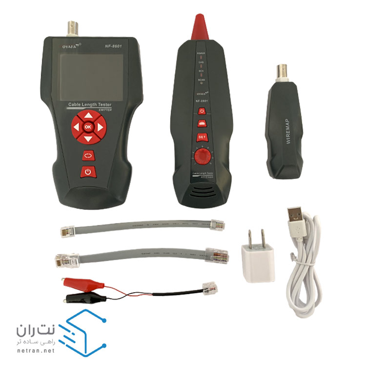 تستر شبکه نود یاب نویافا مدل NF-8601 - ورژن 5 (تک ریموت)-9